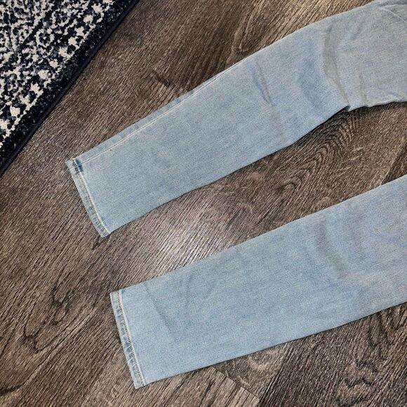 Express Star Embroidered Skinny Jeans Size 2 Regular - Picture 10 of 11